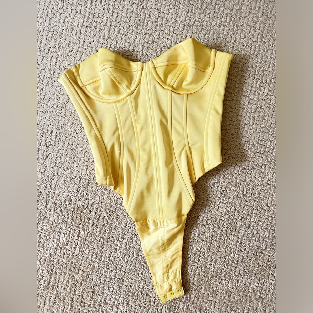 Oh Polly Power of Love Corset Bustier Bodysuit